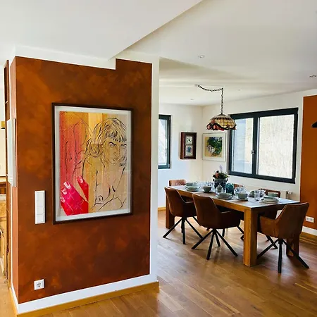 Gesamtes Chalet King Size Kueche Tv Regendusche Loggia Μπάντεν-Μπάντεν